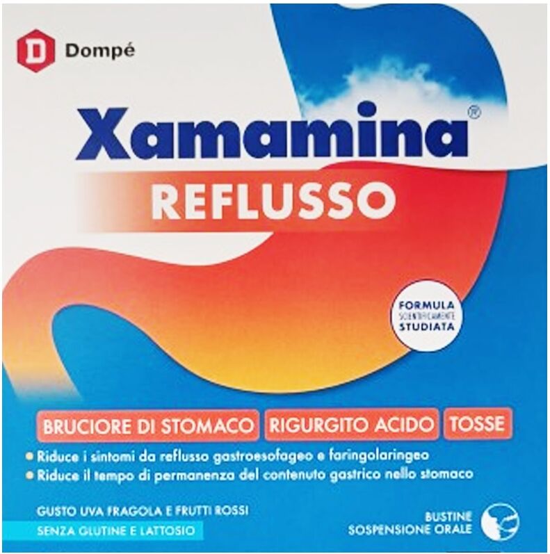 Dompè Xamamina Reflusso 25 Buste