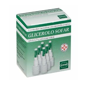 Sofar Glicerolo 6 microclismi 6,75g