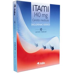 Fidia Farmaceutici Itami 10 Cerotti Antinfiammatori Medicati 140 mg