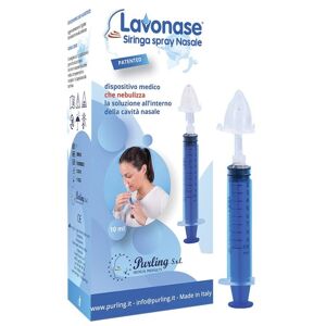 purling Lavonase Siringa Spray con Oliva Nasale 10 ml