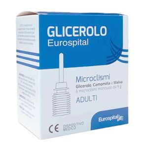 new_fadem Microclismi Glicerolo Eurospital Stitichezza Adulti 6 pezzi