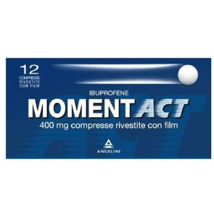 Angelini (A.C.R.A.F.) SPA Momentact compresse 400mg 12 compresse