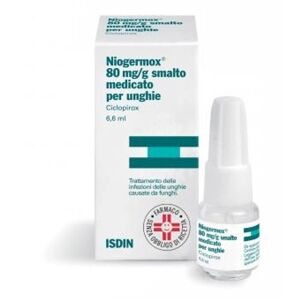 polichem Niogermox smalto medicato per le unghie 6,6ml