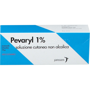 janssen_cilag Pevaryl Soluzione Cutanea 6 Bustine 10 grammi 1%