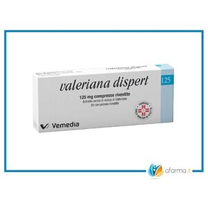 solvay_pharma Valeriana dispert 125mg 20 compresse
