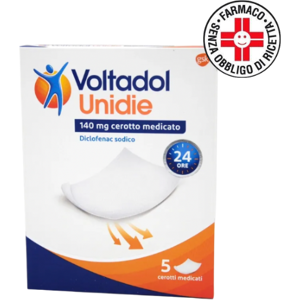 Haleon Voltadol Unidie Antinfiammatori e Antidolorifici 5 Cerotti medicati 140 mg