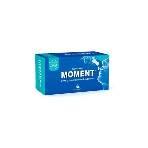 angelini (a.c.r.a.f.) spa moment 8 bustine sospensione orale 200mg