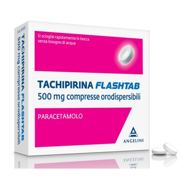 angelini (a.c.r.a.f.) spa tachipirina flashtab 500*16 compresse orodispersibili