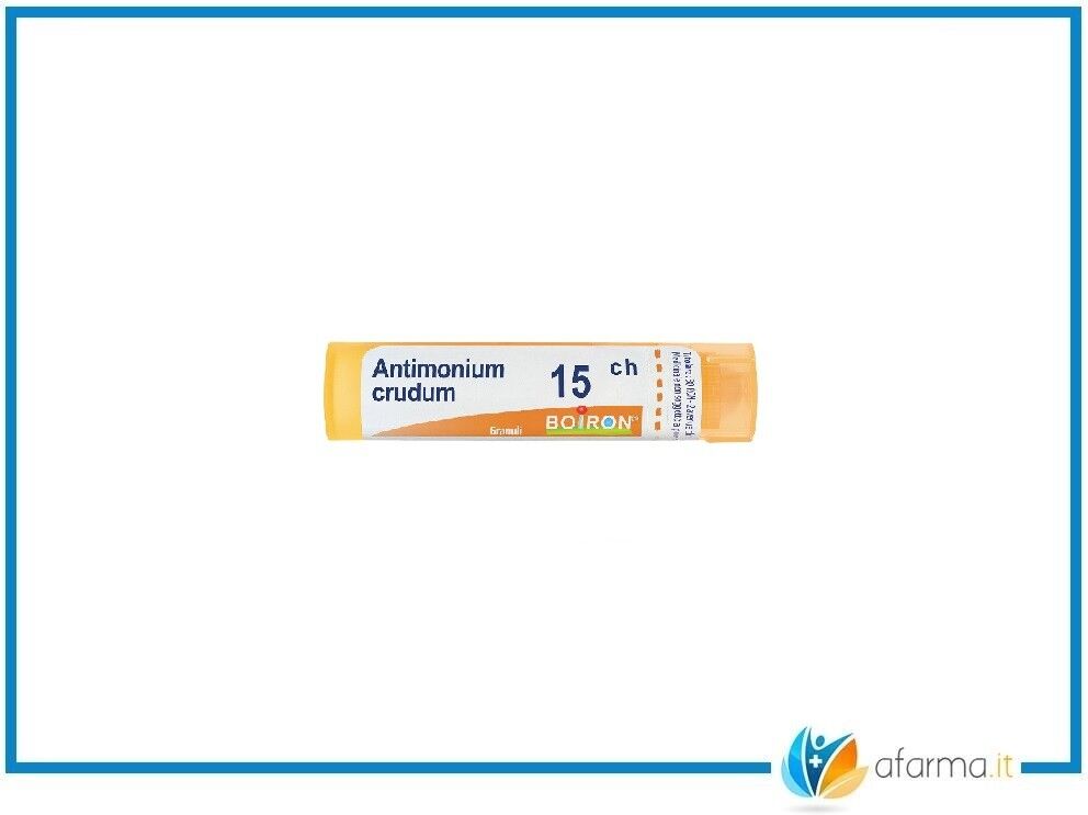 Boiron Antimonium crudum 15ch globuli