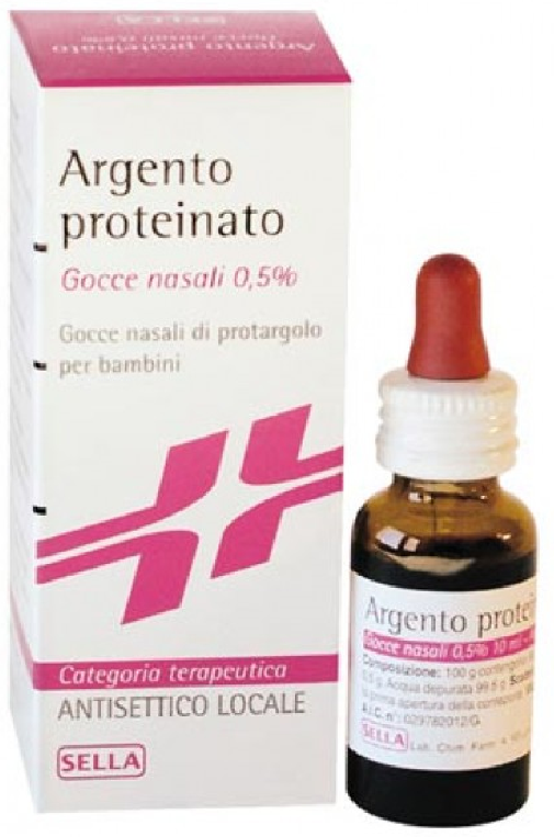 sella Argento proteinato 0,5% 10ml