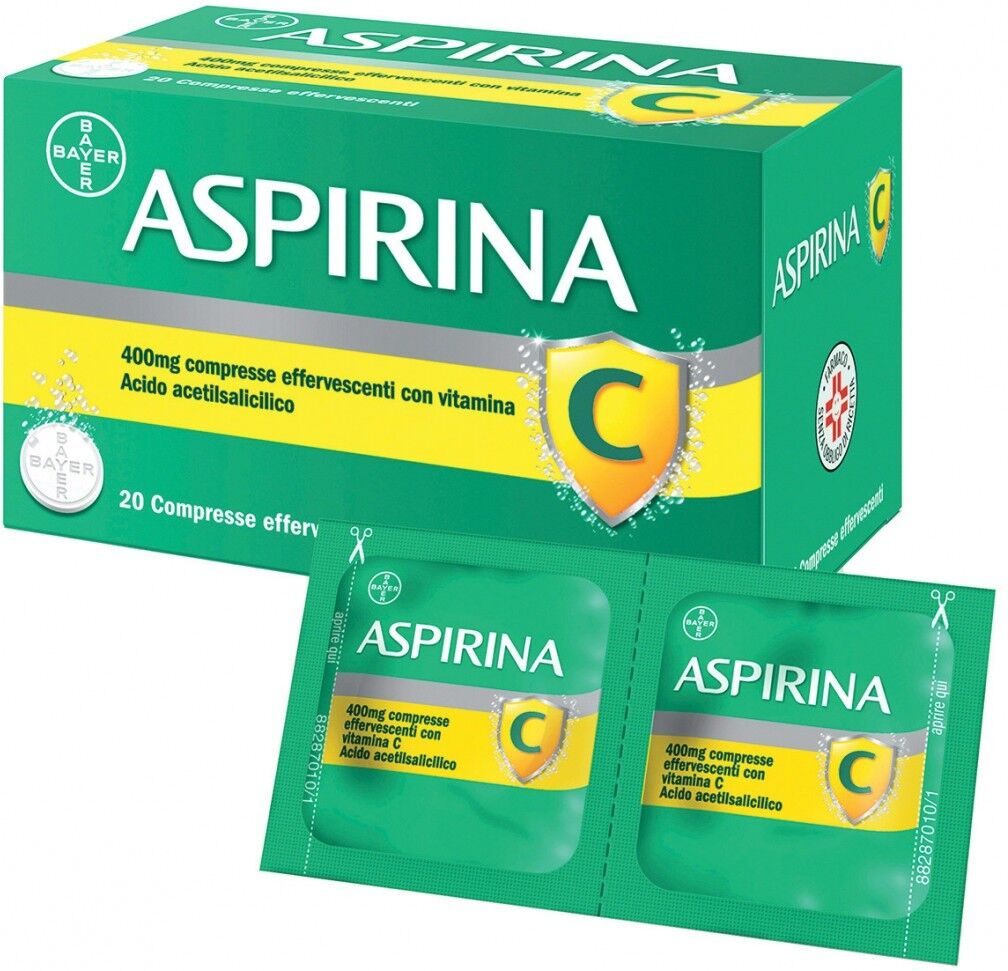 Bayer Aspirina C 20 Compresse Effervescenti