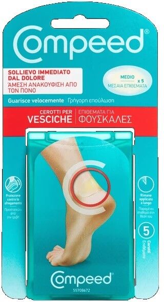 perrigo Compeed cerotti vesciche medio 5 pezzi