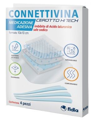 Fidia Farmaceutici Connettivina Cerotto Hi Tech 10x10