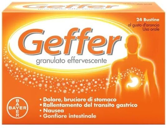 Bayer Geffer granulato effervescente 24 bustine