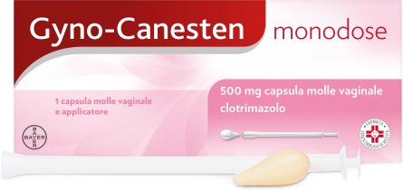 Bayer Gynocanesten Mono 1 capsula vaginale da 500 mg