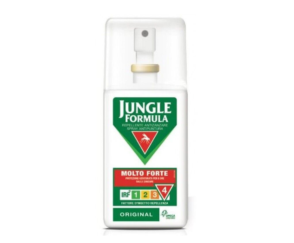 perrigo Jungle formula molto forte spray repellente