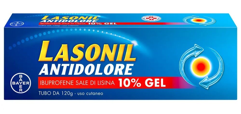 Bayer Lasonil Antidolore 10% Gel Antinfiammatorio 120g