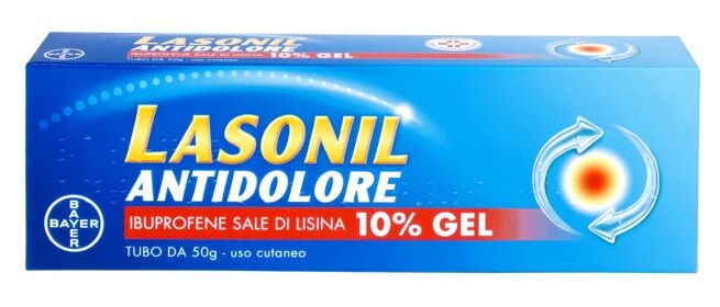 Bayer Lasonil Antidolore 10% Gel Antinfiammatorio 50g