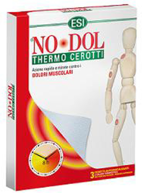 ESI No dol thermo cerotti 3 pezzi