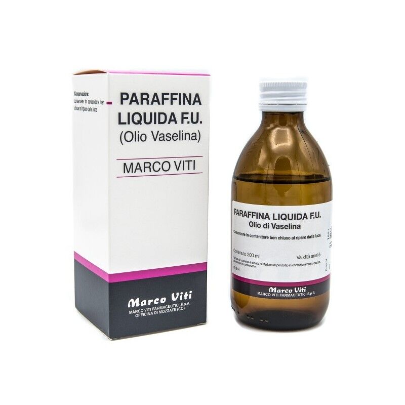 Marco Viti Paraffina Liquida Olio di Vaselina con Astuccio 200 ml