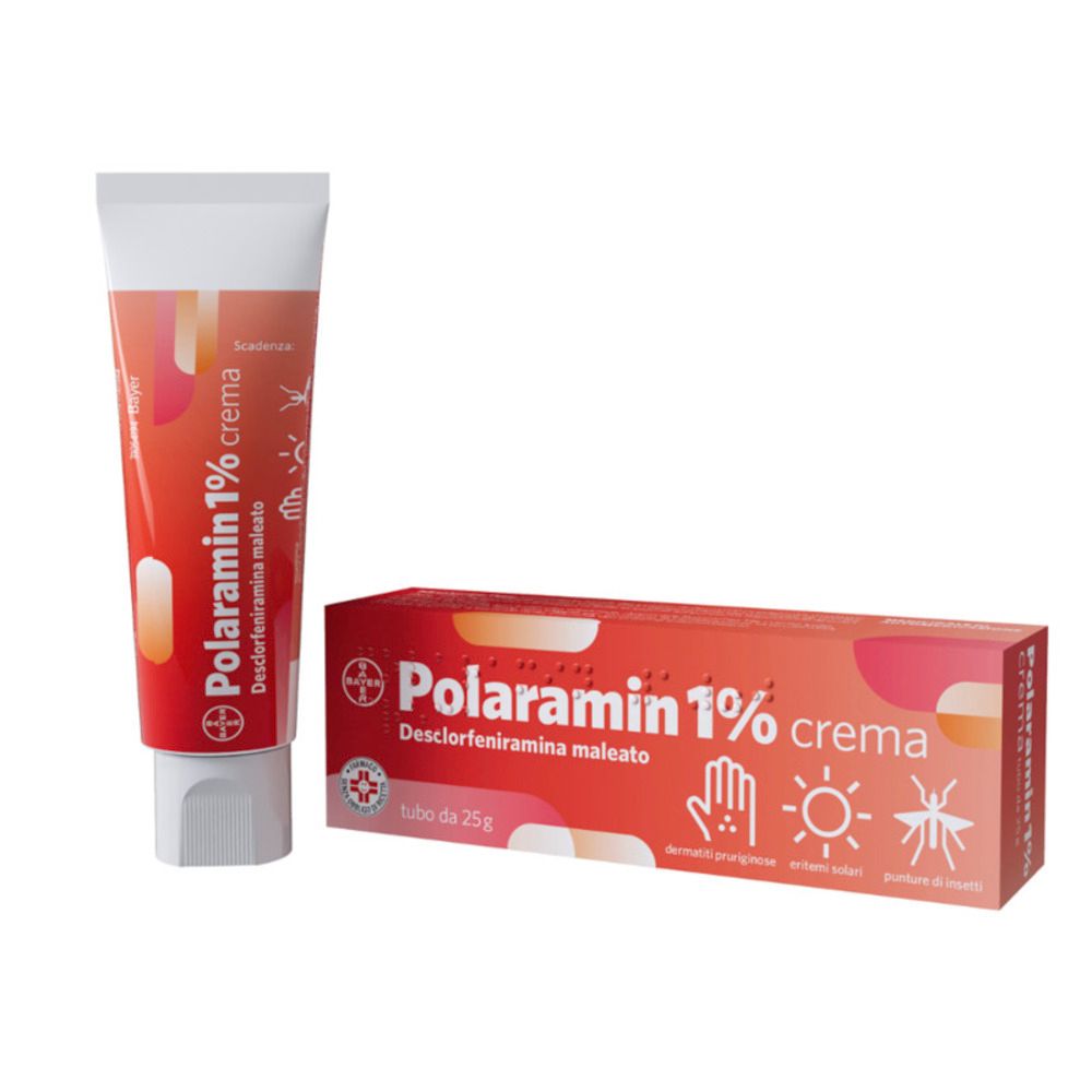 Bayer Polaramin Crema Antistaminica 1% Tubetto da 25 grammi