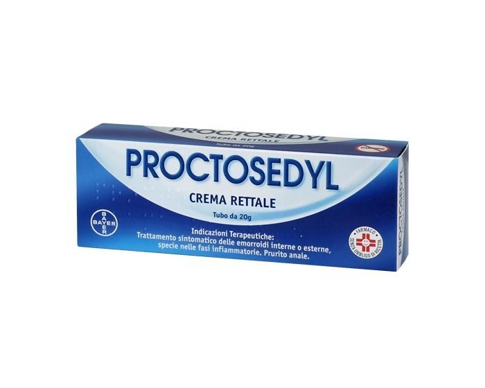 Bayer Proctosedyl crema rettale emorroidi 20g