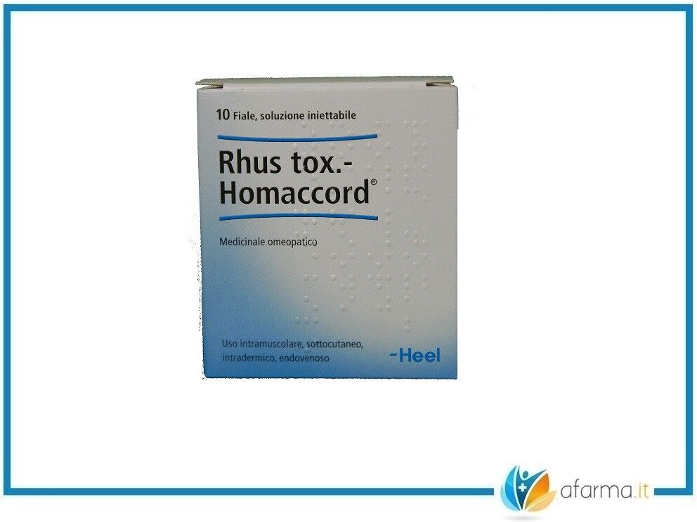 Guna Rhus tox homaccord 10 fiale