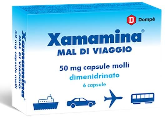 bracco_divfarmaceutica Xamamina Mal di Viaggio 6 capsule da 50mg