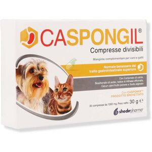 Shedir Pharma Caspongil 30 compresse divisibili cane e gatto