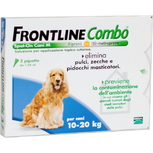 Merial Frontline combo spot on cani 3 pipette 1,34ml