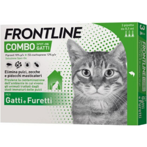 Merial Frontline combo spoton gatti 3 pipette