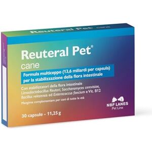 N.b.f. Lanes Reuteral Pet Cane Flora Intestinale 30 Capsule