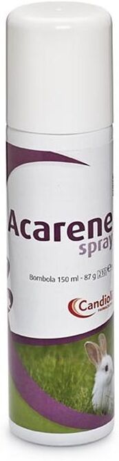 Candioli Veterinari Acarene*Spray Conigli e Uccelli da Gabbia 150 ml