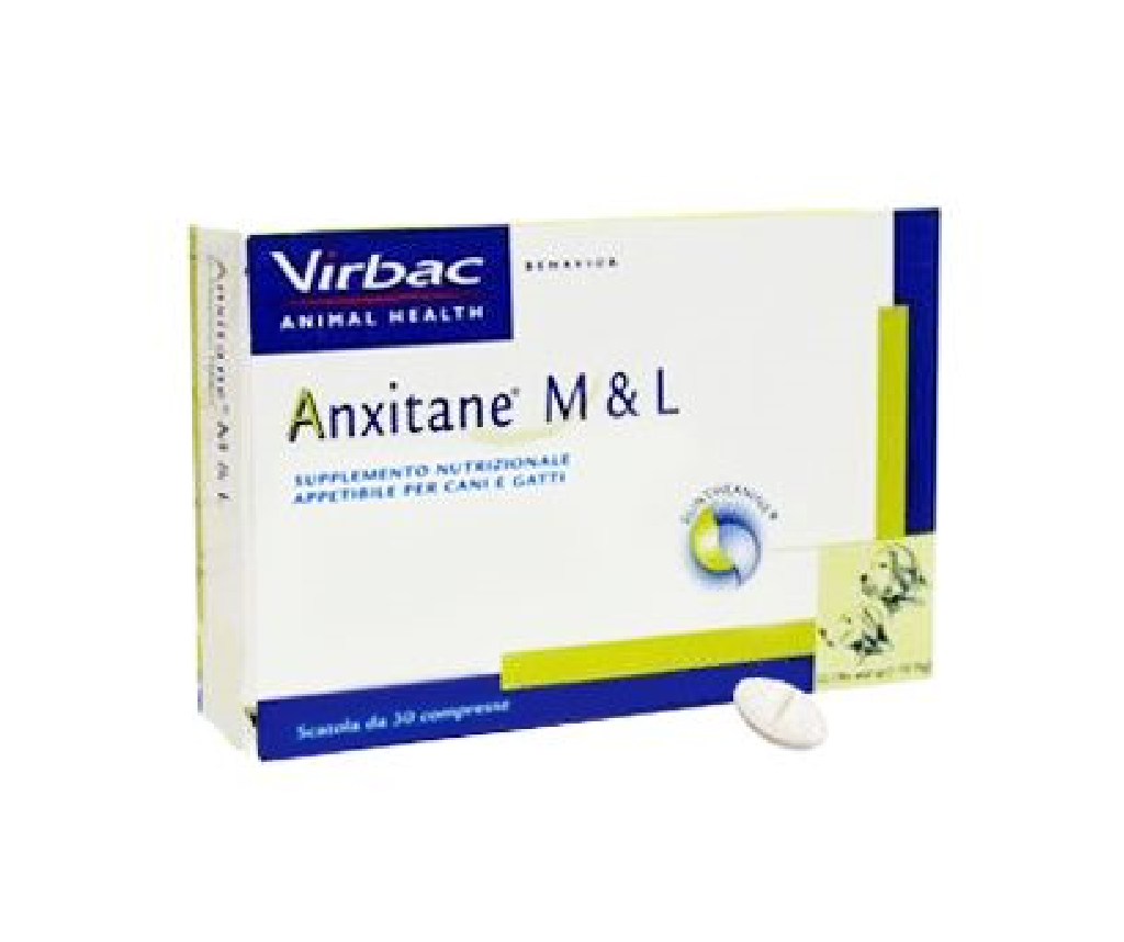 Virbac Anxitane m/l mangime complementare 30 compresse