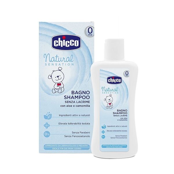 chicco bagno shampoo natural sensation 200 ml