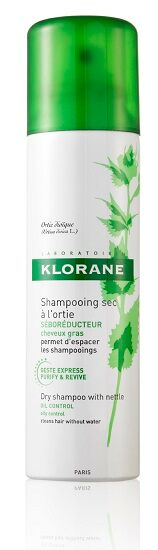Klorane shampoo secco all'ortica 150 ml
