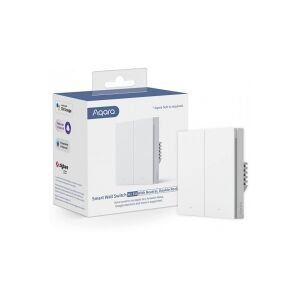 AQARA H1 Smart Wall Switch Interruttore a Parete Doppio WS-EUK04 - Bianco