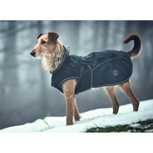 Hunter Cappottino Uppsala per Cani Nero 35 cm