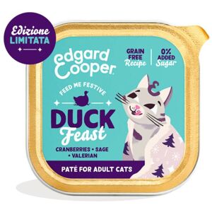 Edgard & Cooper Edgard & Cooper Patè Umido per Gatti con Anatra e Pollo 85g Edizione Limitata