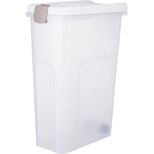 trixie contenitore multiuso in plastica trasparente con chiusura ermetica 40l