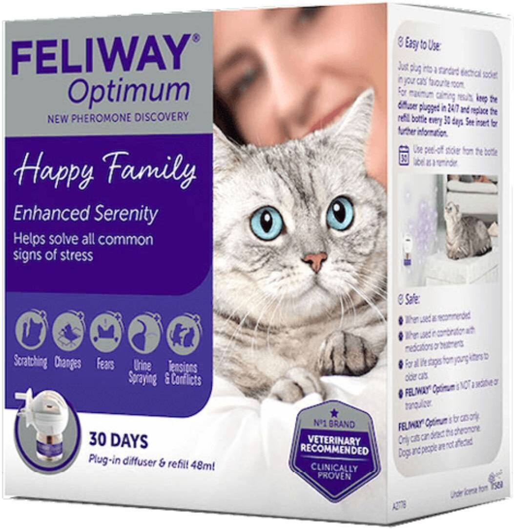 Feliway Ceva ® Optimum Diffusore + Ricarica 30 giorni 48ml