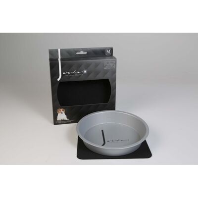 Jundo PROMO FINE SERIE !!! Ciotola per Cani Grigia in Alluminio M 500 ml Jundo PROMO FINE SERIE !!! Ciotola per Cani Grigia in Alluminio M 500 ml