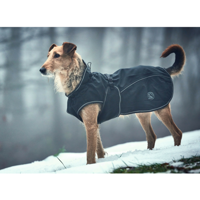Hunter Cappottino per Cani Uppsala Nero 40 cm Hunter Cappottino per Cani Uppsala Nero 40 cm