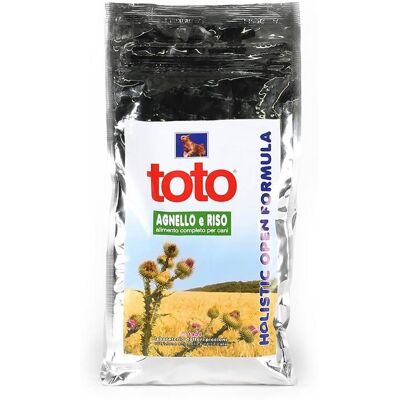 Toto 1,5 Kg Holistic Open Formula Agnello e Riso per Cani Toto 1,5 Kg Holistic Open Formula Agnello e Riso per Cani
