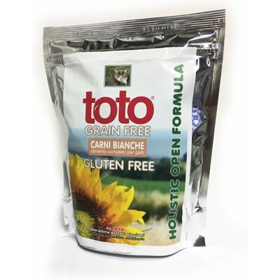 Toto 12 Kg Holistic Grain Free e Gluten Free Carni Bianche per Gatti Toto 12 Kg Holistic Grain Free e Gluten Free Carni Bianche per Gatti