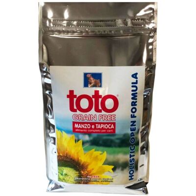 Toto 1,5 Kg Holistic Grain Free Manzo e Tapioca per Cani Toto 1,5 Kg Holistic Grain Free Manzo e Tapioca per Cani