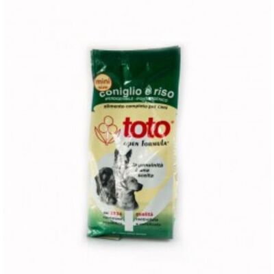 Toto 4 Kg Coniglio e Riso Open Formula MINI SIZE per Cani Toto 4 Kg Coniglio e Riso Open Formula MINI SIZE per Cani