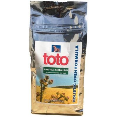 Toto 4 Kg Holistic Open Formula Anatra e Cereali Bio per Cani Toto 4 Kg Holistic Open Formula Anatra e Cereali Bio per Cani