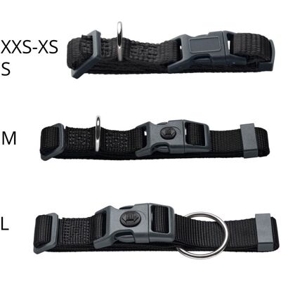 Hunter PROMO FINE SERIE !!! Collare per Cani London VB Nero 39-64/L-XL Hunter PROMO FINE SERIE !!! Collare per Cani London VB Nero 39-64/L-XL