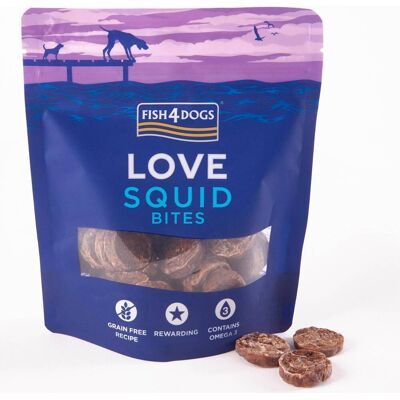 Fish4Dogs Snack per Cani - Calamari - 80g Fish4Dogs Snack per Cani - Calamari - 80g
